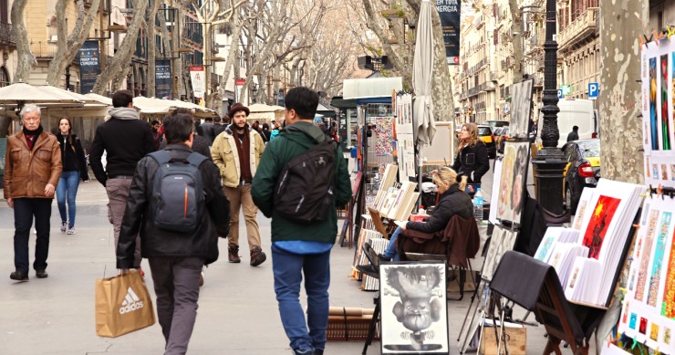 La nueva Rambla está cada vez más cerca: más peatonal y más uso ciudadano