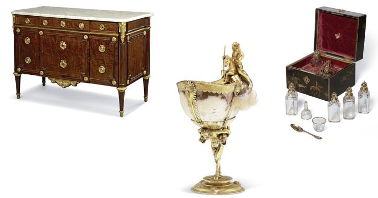 La baronesa Thyssen subastará varias piezas de arte decorativas que podrían alcanzar el millón de euros