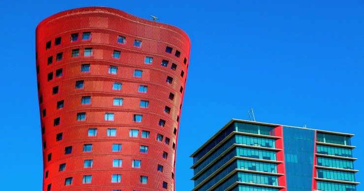 La Plaça Europa és una de les zones més demandades pel lloguer d'oficines / Wikipedia