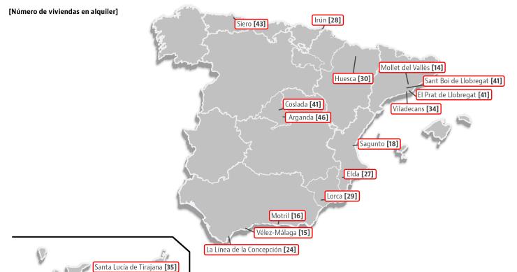 Los puntos negros del alquiler: 16 municipios medianos apenas cuentan con oferta de viviendas