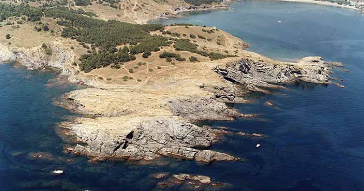 Playa Punta d'Es Borró, Colera, Girona / Fuente: mapama.gob.es