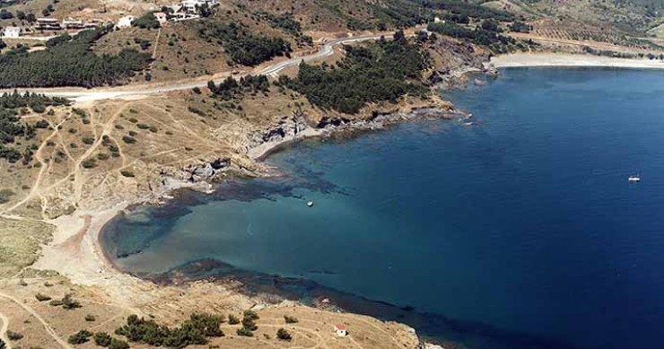 Playa Playa del Borró, Colera, Girona / Fuente: mapama.gob.es