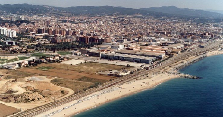 Playa De Ponent, Mataró, Barcelona / Fuente: mapama.gob.es
