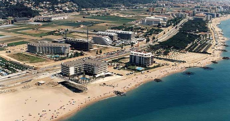 Playa Platja de les “Caletes”, Santa Susanna, Barcelona / Fuente: mapama.gob.es