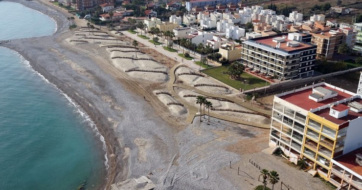 Playa Playa Les Marines, Nules, Castellón / Fuente: mapama.gob.es