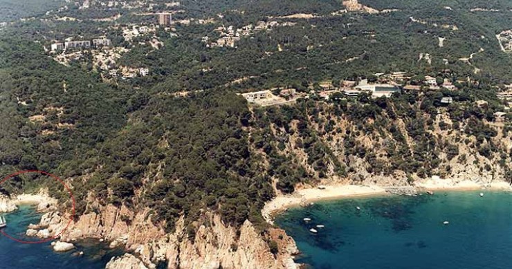 Playa Cala Morisca, Lloret de Mar, Girona / Fuente: mapama.gob.es