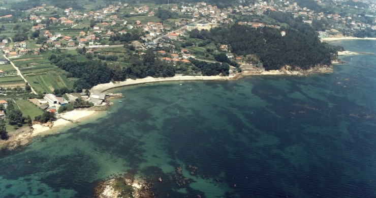 Playa Regueira, Moaña, Pontevedra / Fuente: mapama.gob.es