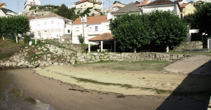 Playa Do Latón, Moaña, Pontevedra / Fuente: mapama.gob.es
