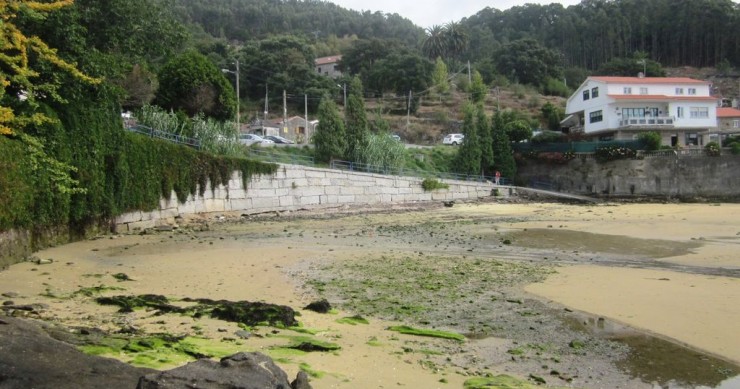 Playa Fontexelo, Moaña, Pontevedra / Fuente: mapama.gob.es