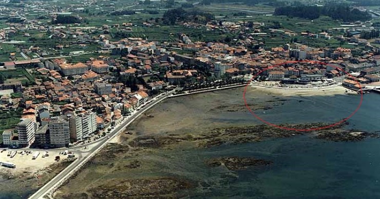 Playa Araugues, Cambados, Pontevedra / Fuente: mapama.gob.es