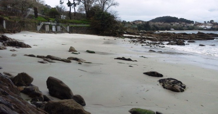 Playa Os Namorados, Marín, Pontevedra / Fuente: mapama.gob.es