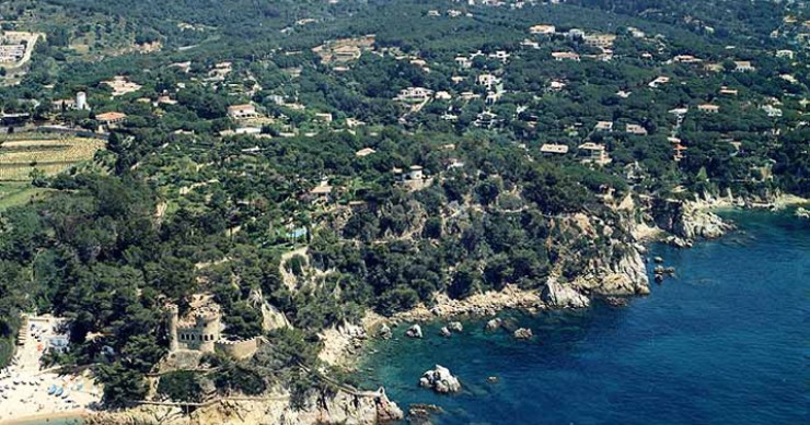 Playa Cala dels Frares, Lloret de Mar, Girona / Fuente: mapama.gob.es
