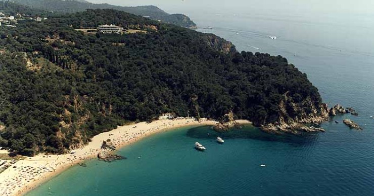 Playa Cala d'en Trons, Lloret de Mar, Girona / Fuente: mapama.gob.es