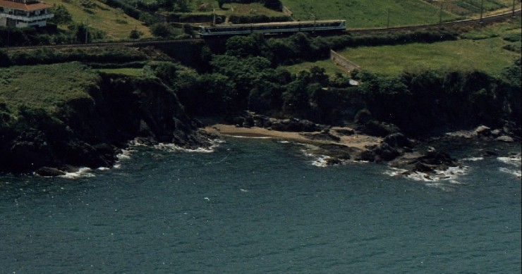 Playa Hondartzape, Mundaka, Vizcaya / Fuente: mapama.gob.es