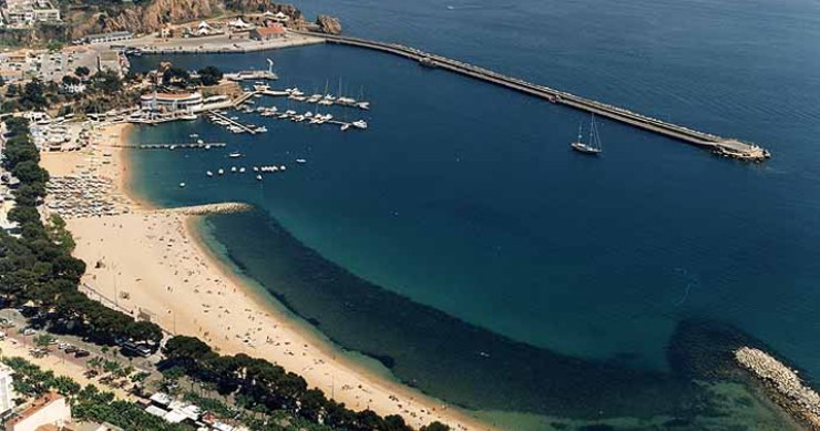 Playa Sant Feliu, Sant Feliu de Guíxols, Girona / Fuente: mapama.gob.es