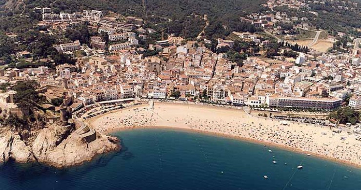 Playa Platja Gran, Tossa de Mar, Girona / Fuente: mapama.gob.es