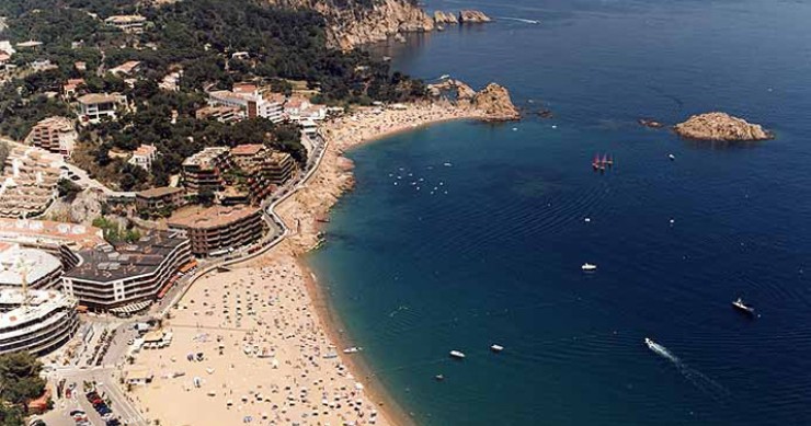 Playa La Mar Menuda, Tossa de Mar, Girona / Fuente: mapama.gob.es