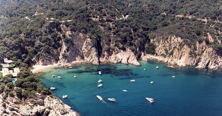 Playa Cala de Sa Futadera, Tossa de Mar, Girona / Fuente: mapama.gob.es