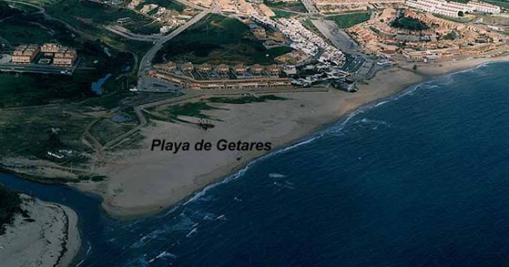 Playa Getares, Algeciras, Cádiz / Fuente: mapama.gob.es