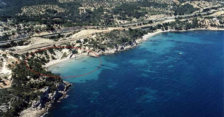Playa Cala Moros, El Perelló, Tarragona / Fuente: mapama.gob.es