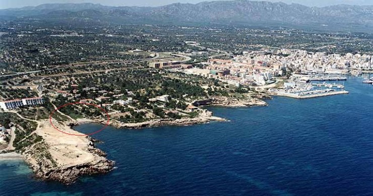 Playa Bon Caponet, L'Ametlla de Mar, Tarragona / Fuente: mapama.gob.es