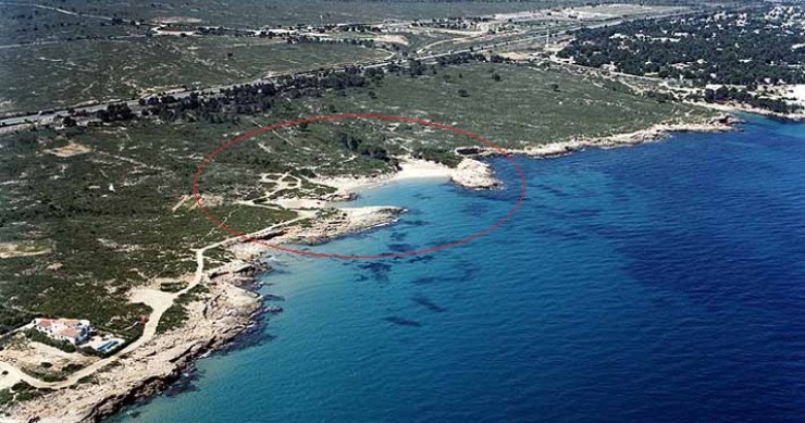 Playa Cala Trebol, L'Ametlla de Mar, Tarragona / Fuente: mapama.gob.es