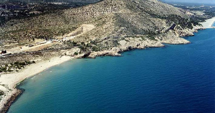 Playa Cala Justell, Vandellòs i l'Hospitalet de l'Infant, Tarragona / Fuente: mapama.gob.es