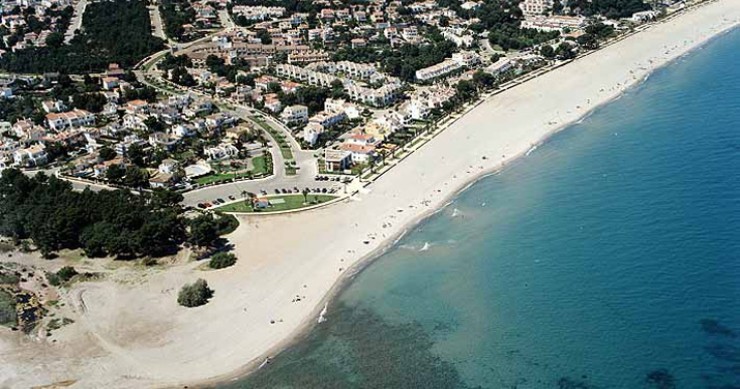 Playa Punta del Riu, Mont-roig del Camp, Tarragona / Fuente: mapama.gob.es