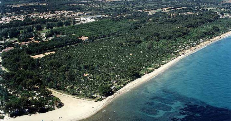 Playa La Porquerola, Mont-roig del Camp, Tarragona / Fuente: mapama.gob.es