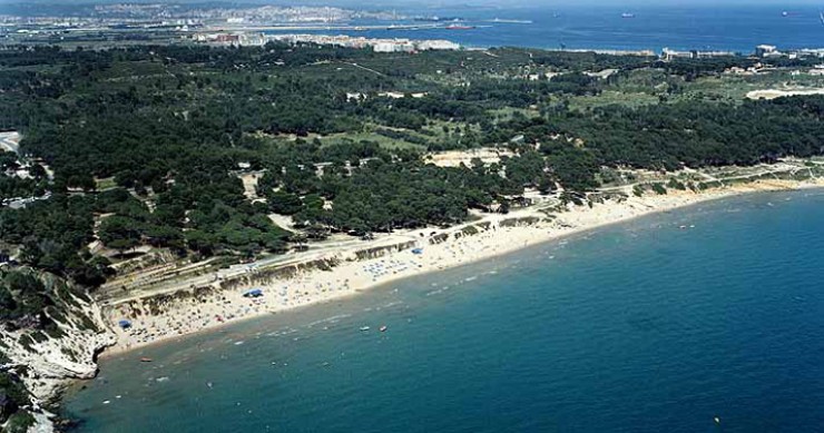 Playa Platja Llarga, Salou, Tarragona / Fuente: mapama.gob.es