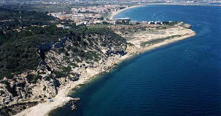 Playa El Reguerot de Claveguer, Salou, Tarragona / Fuente: mapama.gob.es