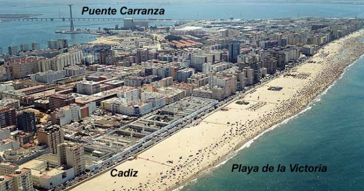 Playa La Victoria, Cádiz / Fuente: mapama.gob.es