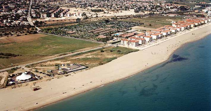 Playa Les Madrigueres, El Vendrell, Tarragona / Fuente: mapama.gob.es