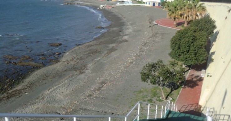 Playa Miramar, Ceuta / Fuente: mapama.gob.es