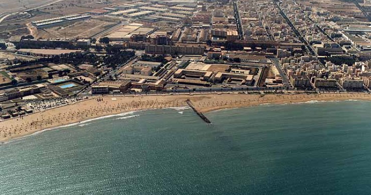 Playa La Hípica, Melilla / Fuente: mapama.gob.es