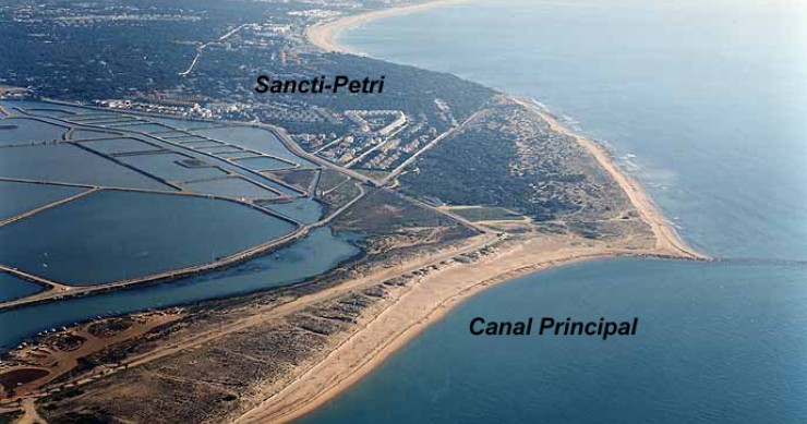 Playa Sancti-Petri, Chiclana de la Frontera, Cádiz / Fuente: mapama.gob.es