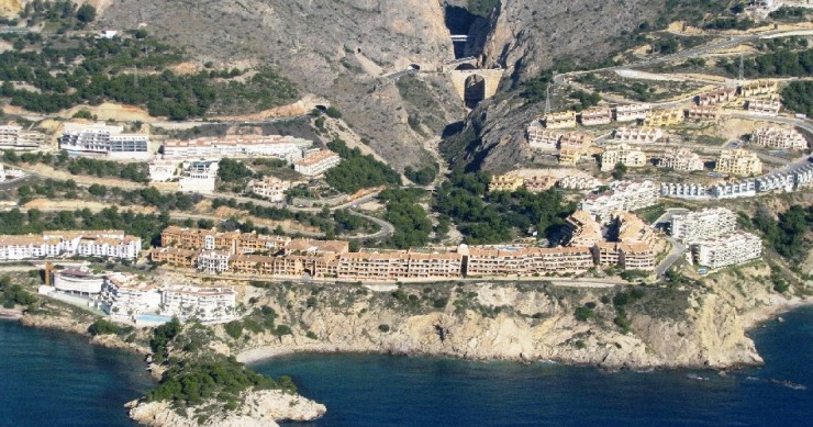 Playa Cala de la Barra Grande, Altea, Alicante / Fuente: mapama.gob.es