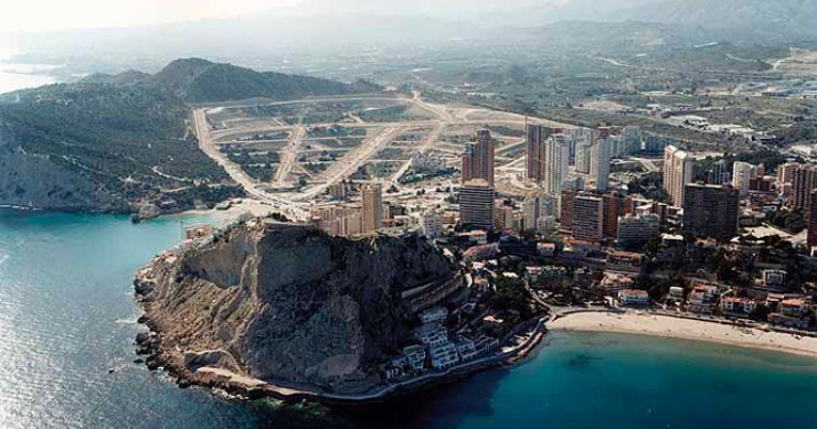 Playa Playa de Poniente, Benidorm, Alicante / Fuente: mapama.gob.es
