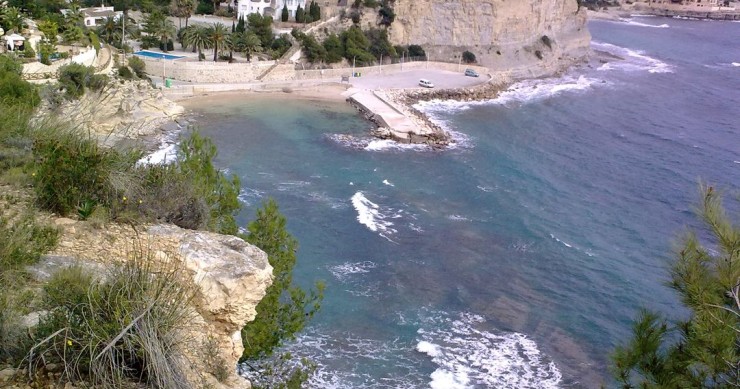 Playa Cala L'Advocat, Benissa, Alicante / Fuente: mapama.gob.es