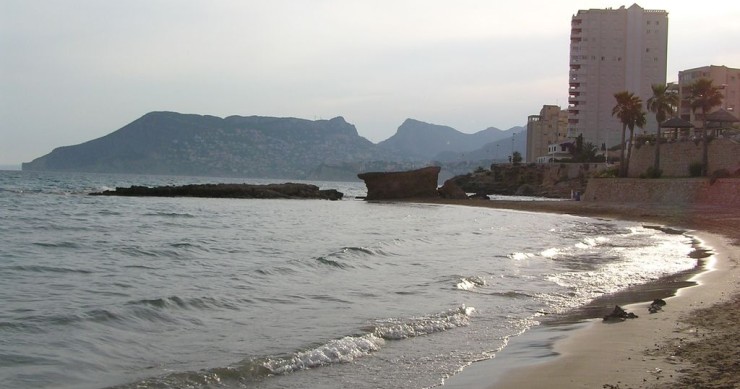 Playa Cantal Roig, Calp, Alicante / Fuente: mapama.gob.es