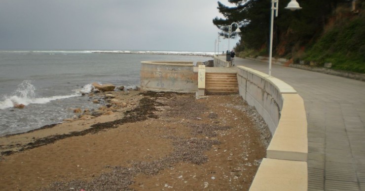Playa El Marge Roig, Dénia, Alicante / Fuente: mapama.gob.es