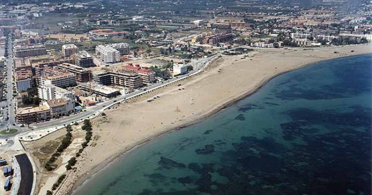 Playa Punta del Raset, Dénia, Alicante / Fuente: mapama.gob.es