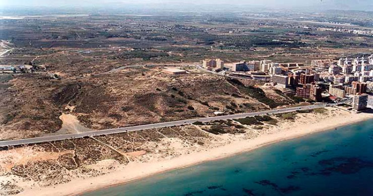 Playa Carabassí, Elche/Elx, Alicante / Fuente: mapama.gob.es