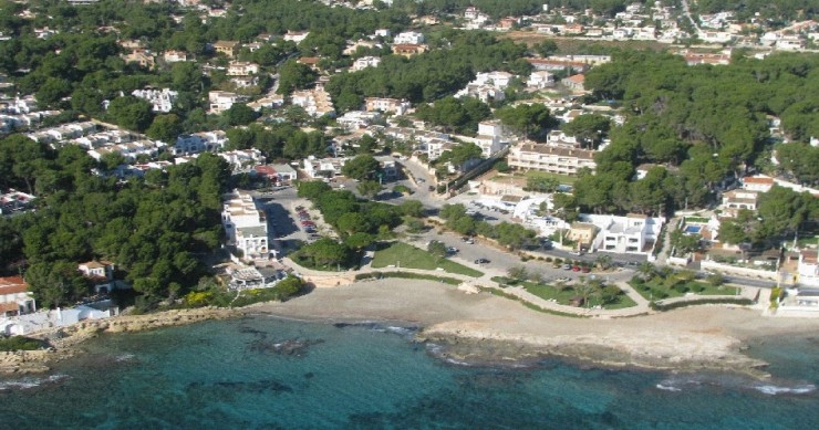 Playa Les Playetes, Teulada, Alicante / Fuente: mapama.gob.es