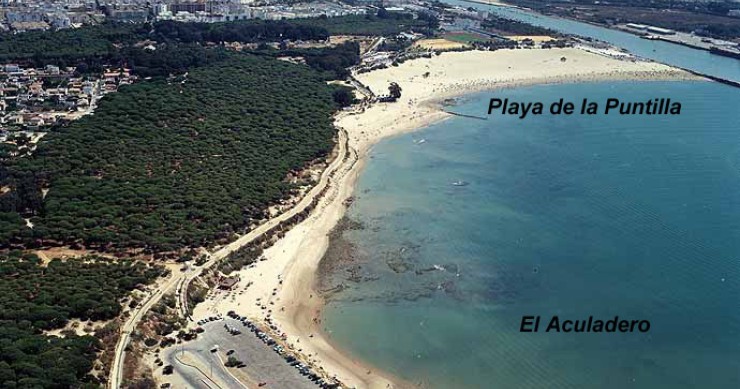 Playa La Puntilla, El Puerto de Santa María, Cádiz / Fuente: mapama.gob.es