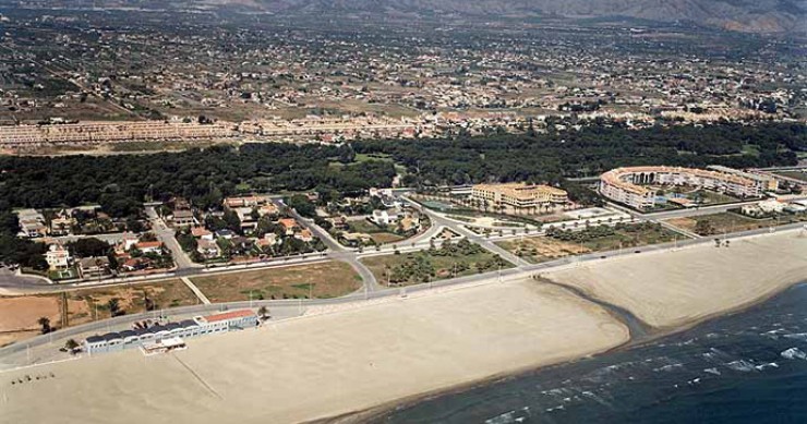 Playa El Pinar, Castellón de la Plana/Castelló de la Plana, Castellón / Fuente: mapama.gob.es