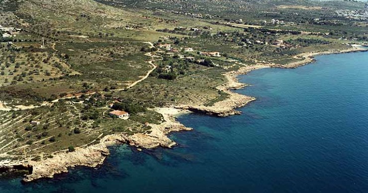 Playa Cala L'Aljub, Peníscola/Peñíscola, Castellón / Fuente: mapama.gob.es