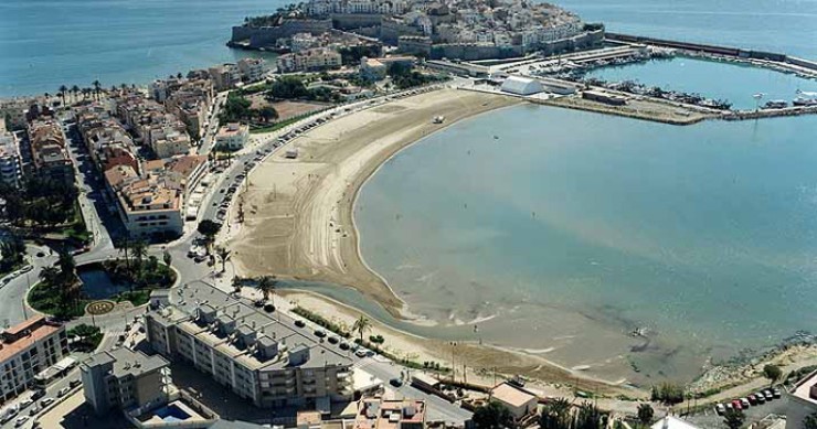 Playa Playa Sur, Peníscola/Peñíscola, Castellón / Fuente: mapama.gob.es
