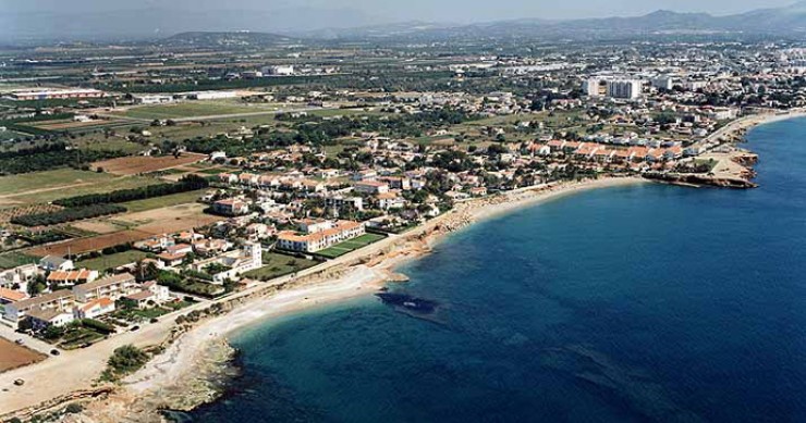 Playa Cala Puntal, Vinaròs, Castellón / Fuente: mapama.gob.es