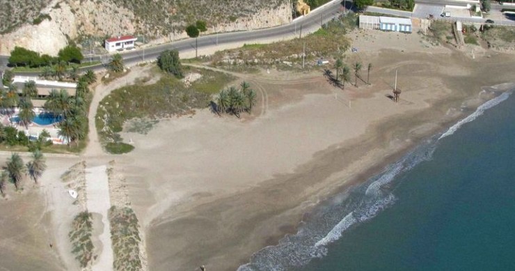 Playa Cap Blanc, Cullera, Valencia / Fuente: mapama.gob.es